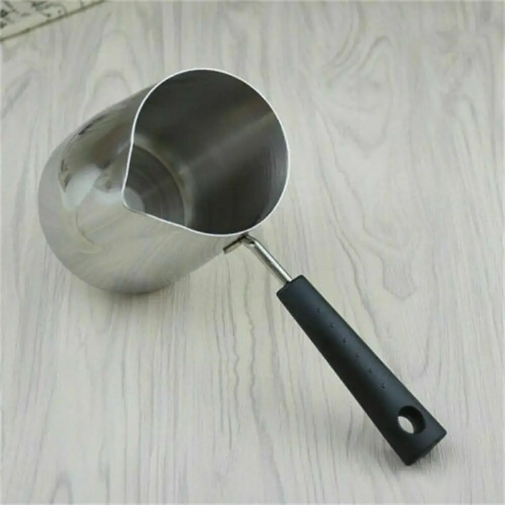 

Home Long Handle Soap Pot Wax Melting Pot Steel Making Jug Tool Candle Pitcher Coffee Cup