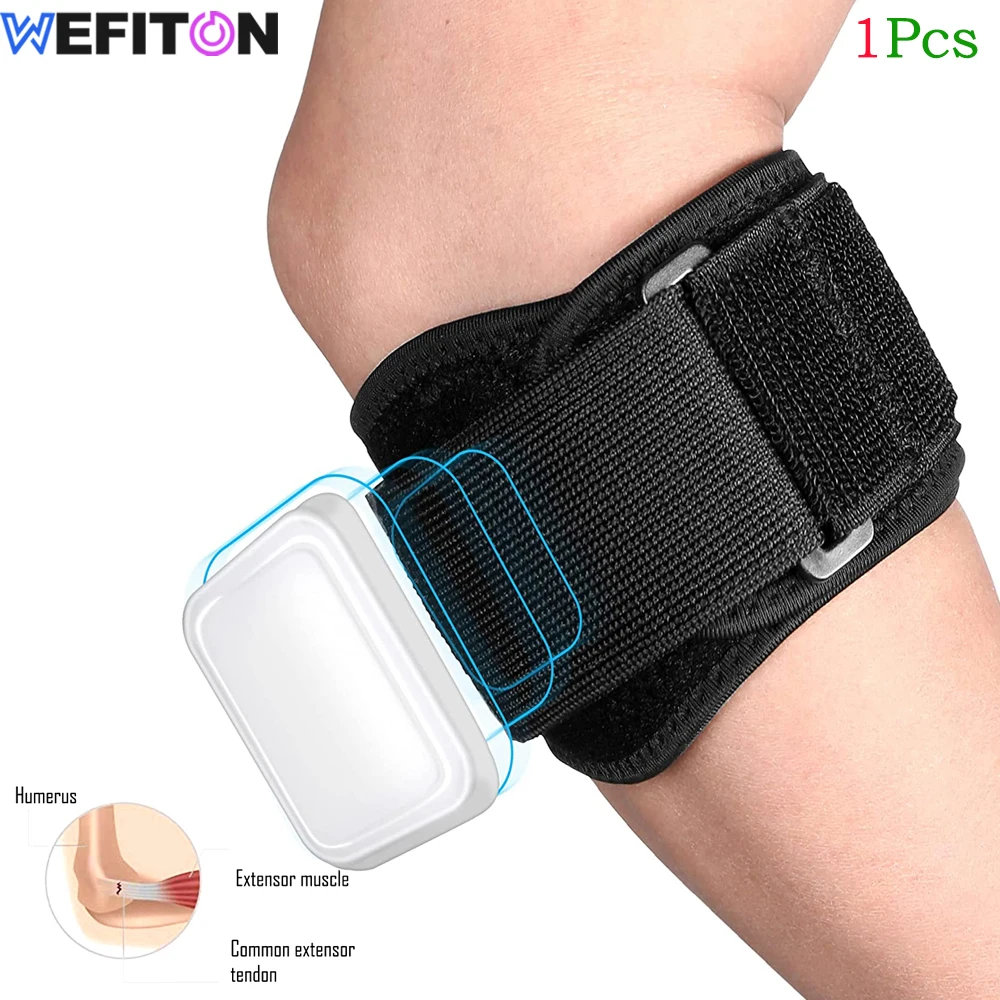 1 Stuks Elleboogbrace Steunriem Voor Mannen Vrouwen-Onderarm Compressiemouw, Tenniselleboog Brace Voor Elleboog Pijnverlichting, Sportblessure