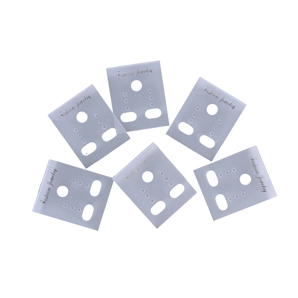 100 Stück Professionelle Ohrring-Präsentationskarten, Ohrstecker DIY Schmuckverpackungskarten, Halsketten-Schmuckhalter – Detail 6
