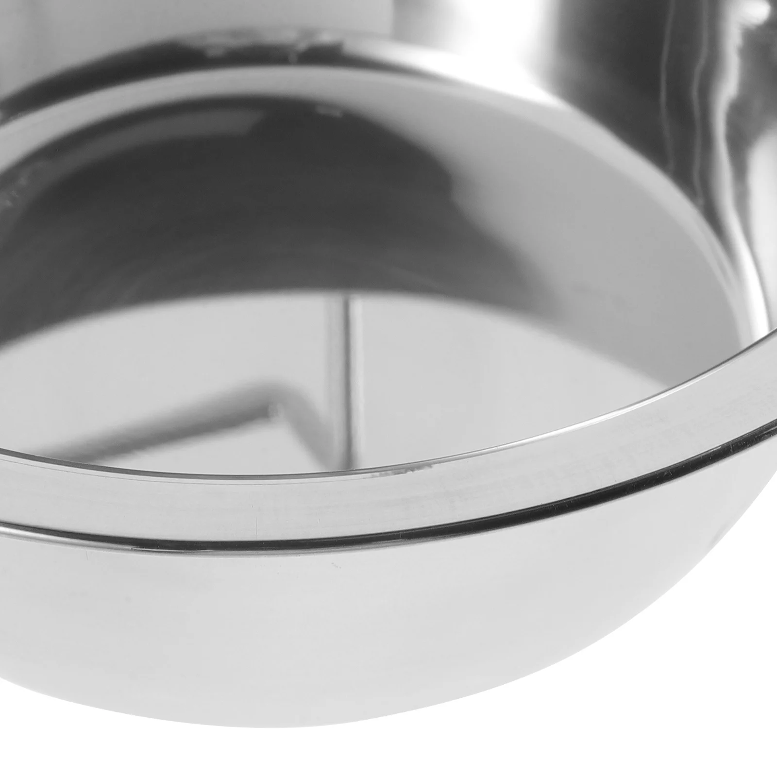 

1 Set Stainless Steel Pet Bowl Durable Cat Feeder Hanging Detachable Iron Rack Easy Install Wear Resistant High Temp Safe Easy