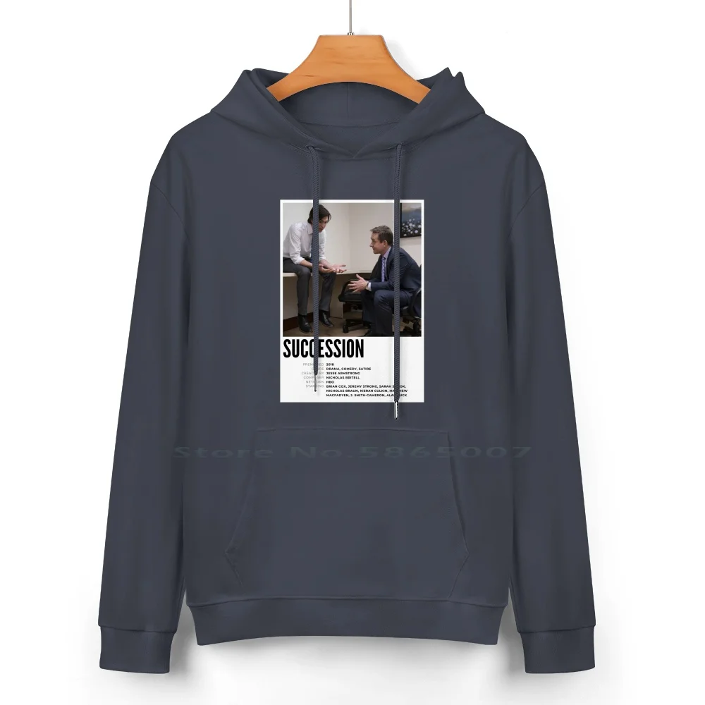 Succession Pure Cotton Hoodie Sweater 24 Colors Succession Hbo Waystar Royco Atn News Brian Cox Logan Roy Kendall Shiv Tom