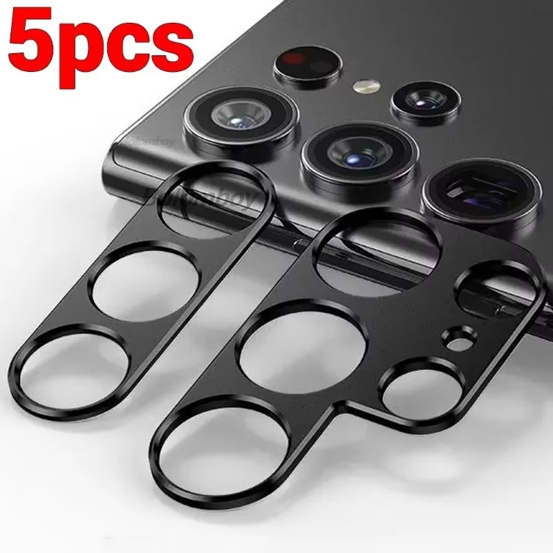 

1-5pcs Full Coverage Metal Camera Lens Protectors for Samsung Galaxy S26 S25 S24 S23 Ultra S22 Plus S21 S20 FE Back Camera Glass