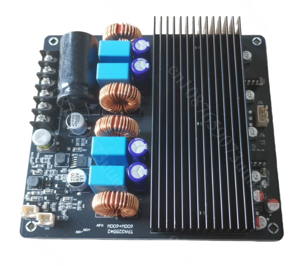 Dual‑Core TPA3255 Power Amplifier Board 600W×2 Fever‑Grade Super Power 2.0 Channel Audio Amp Module Hi‑Fi Sound System