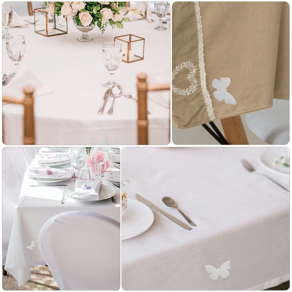 

Magnetic Tablecloth Holders Stainless Steel Heavy Duty Pendants Table Cloth Weights Decorative Home Supplies Clamps