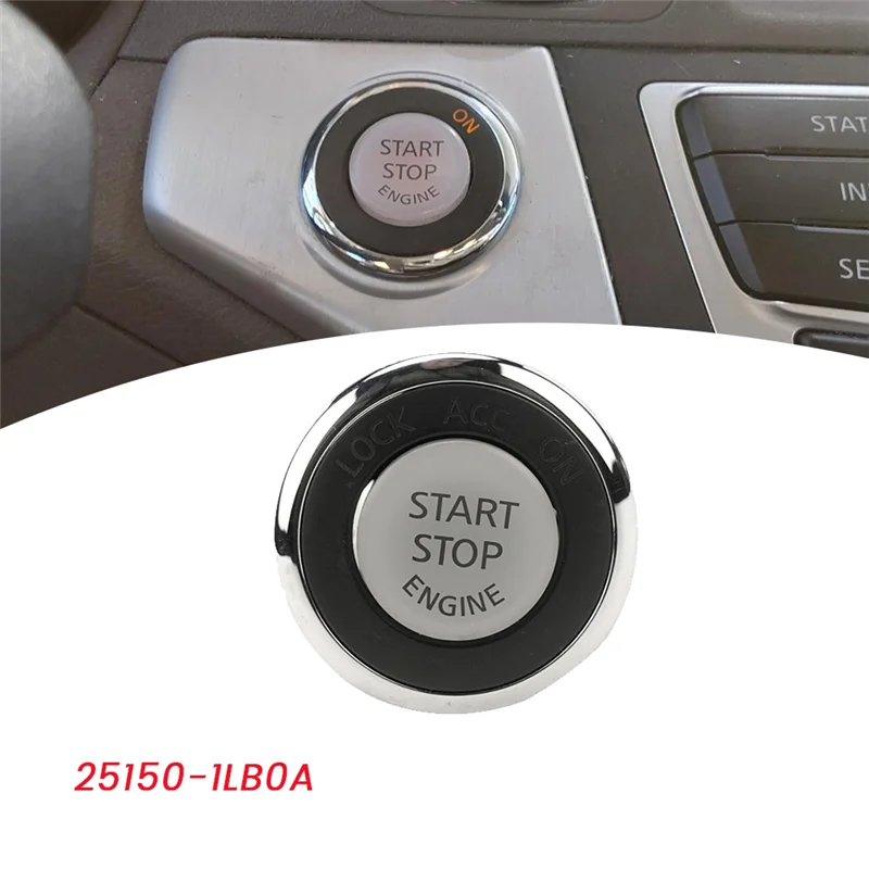 HFES 25150-1LB0A سيارة زر واحد مفتاح تشغيل الإشعال لنيسان ماكسيما ألتيما مورانو 2008-2014 دفع كاتب زر التبديل