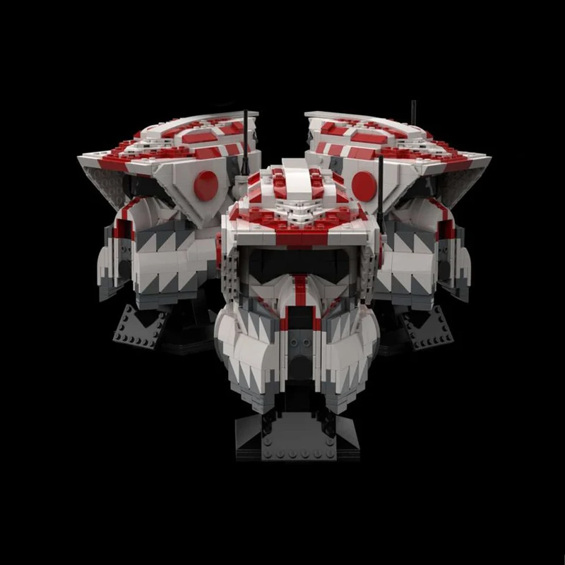 826pcs MOC Star Battle Helmet Clone Sergent Hound Model Building Blocks Christmas Gift Toys Birthday Assemble Creative Display