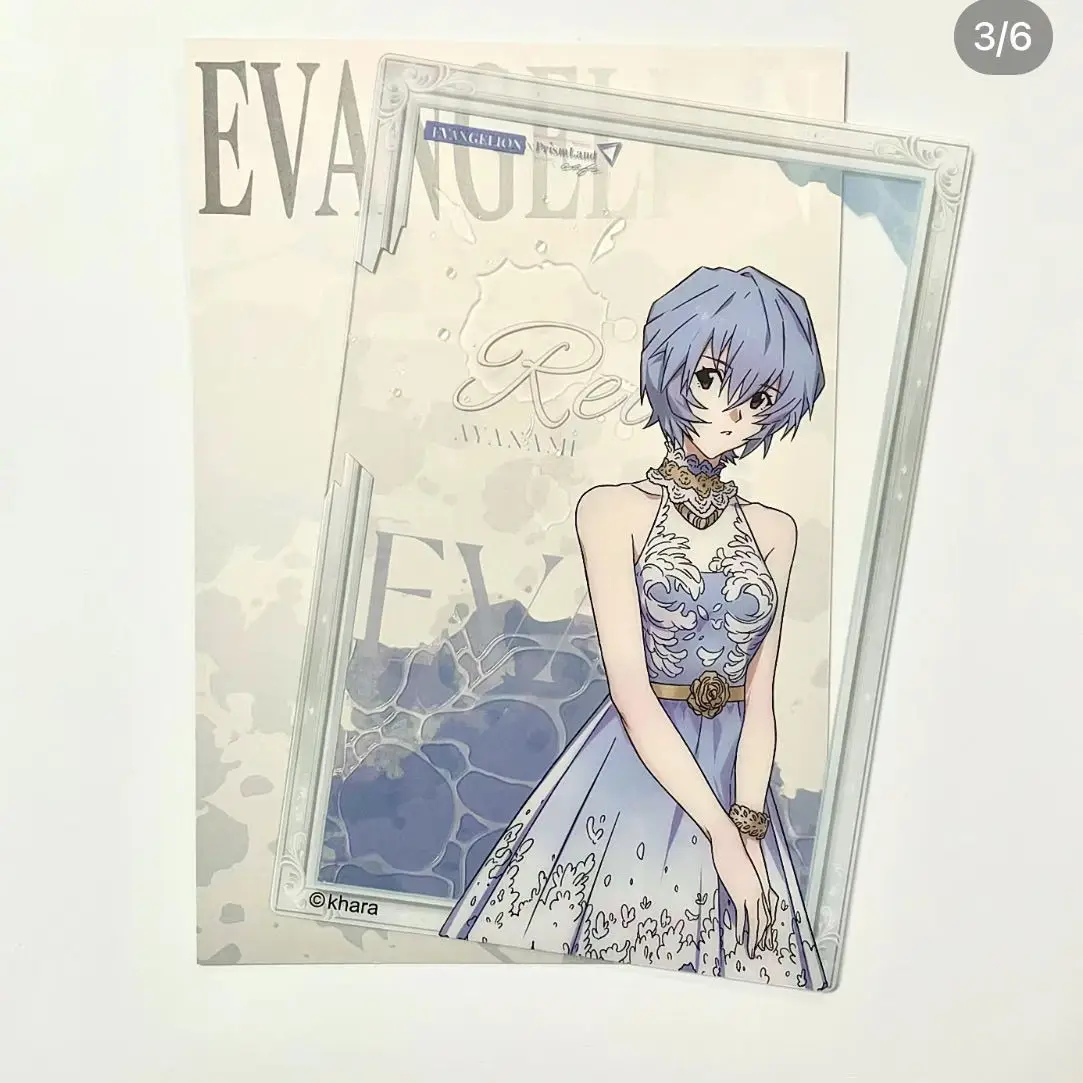

New Ayanami Rei Acrylic Transparent Card EVA Anime Peripherals Personality Originality Photograph Parts Graduation Gift Giving