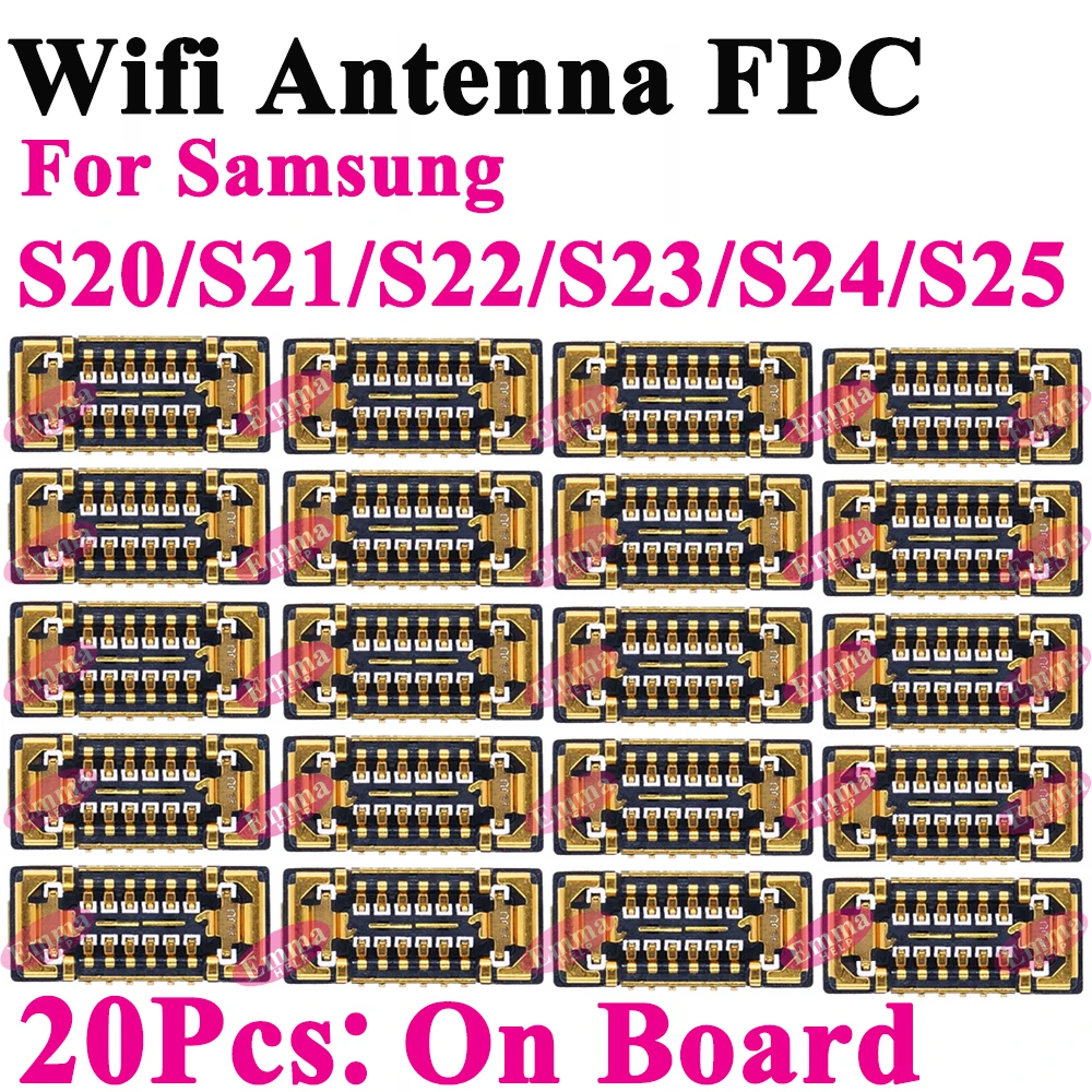WiFi Antenna FPC Connector On Board Flex For Samsung S22 S21 Ultra S20 Plus S20U S22P S23 S24 S25 S22U S23U S24U S25U S901 G998 image 5