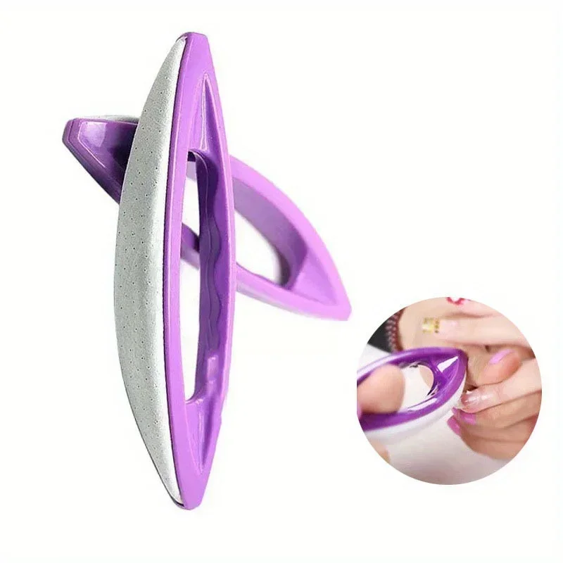 

2Pcs Nail Buffer Polish Tool Polishing Files Made of Sheep Leather for Nail Art Buffing Manicure