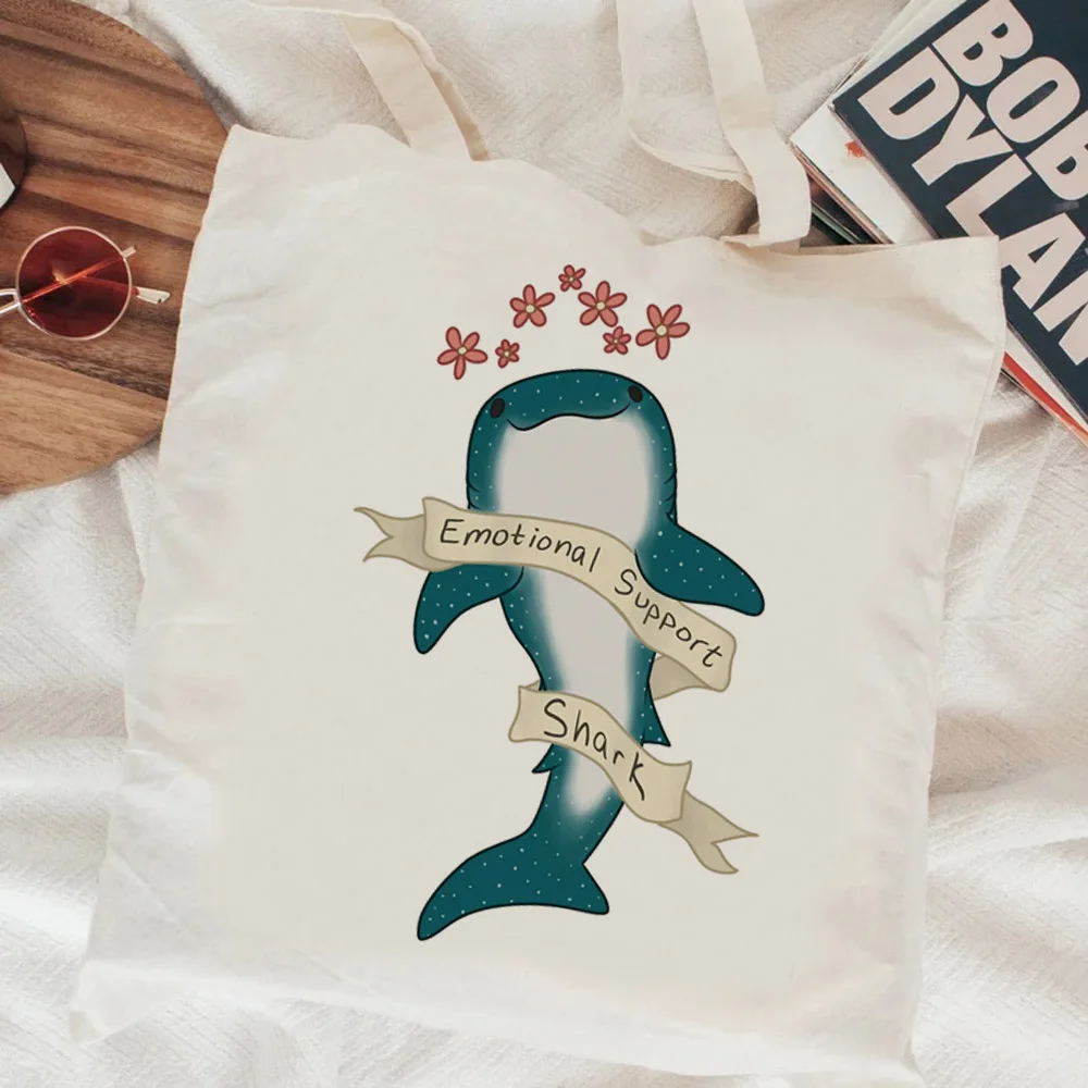 

Whales shopping bag canvas bolsas de tela jute bag eco tote shopper bag shoping sac cabas woven fabric sac tissu