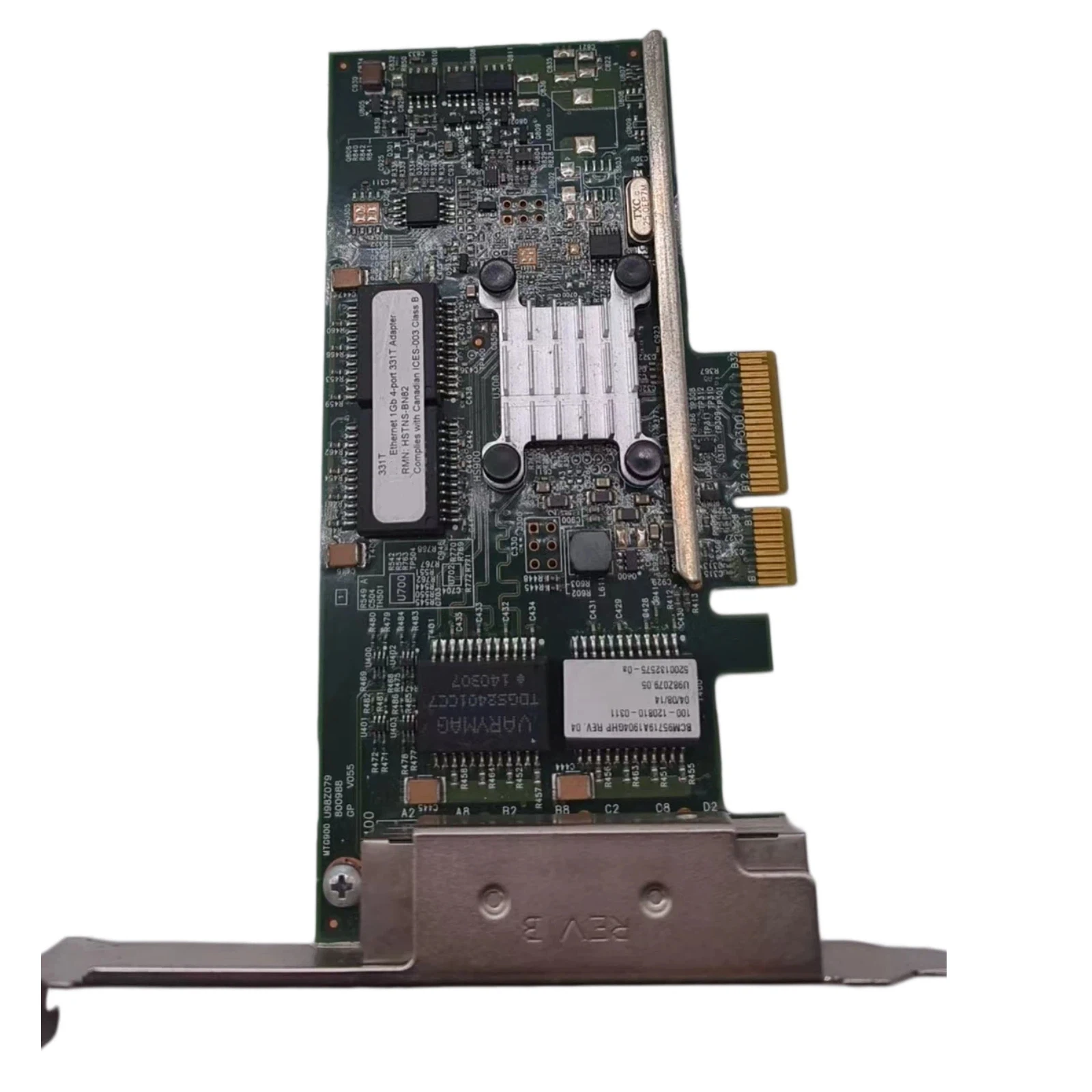 

Ethernet Adapter Card KCC-REM-BCM-95719A1904G-H fits for HP 4-Port Printer Parts