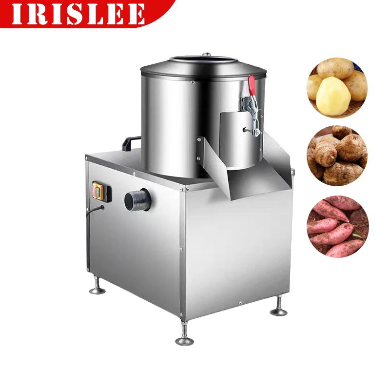 Commercial Vegetable Water Flow Impact Cleaning Machine Sweet Potato Peeler Peeling Machine