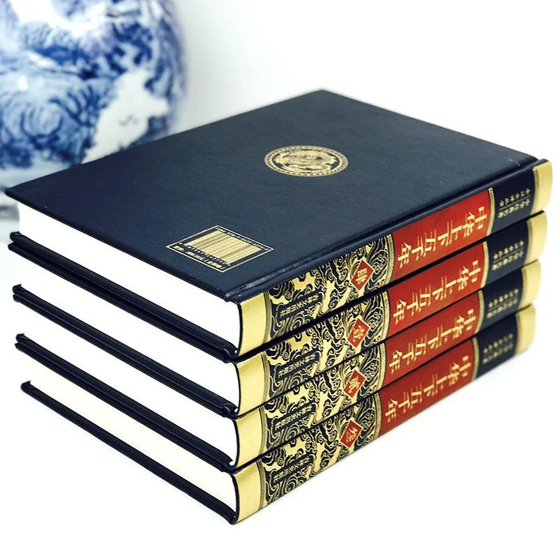 Nnew Chinese Five Thousand history stories Book /China National educational book for Adults Learing Chinese Culture Best Book