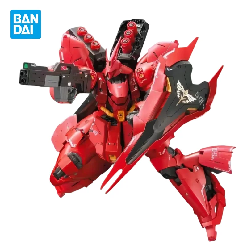 

Genuine Bandai Gundam MSN-04 SAZABI RG 1/144 Assembled Model Movable Doll Collection Ornaments Animation Peripheral Toys Gifts