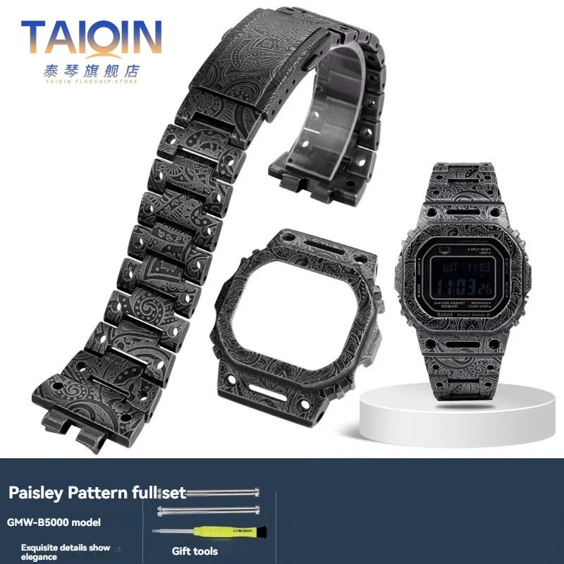 5600/5000 Metal strap Watch Case Bezel Frame For Casio G-Shock DW