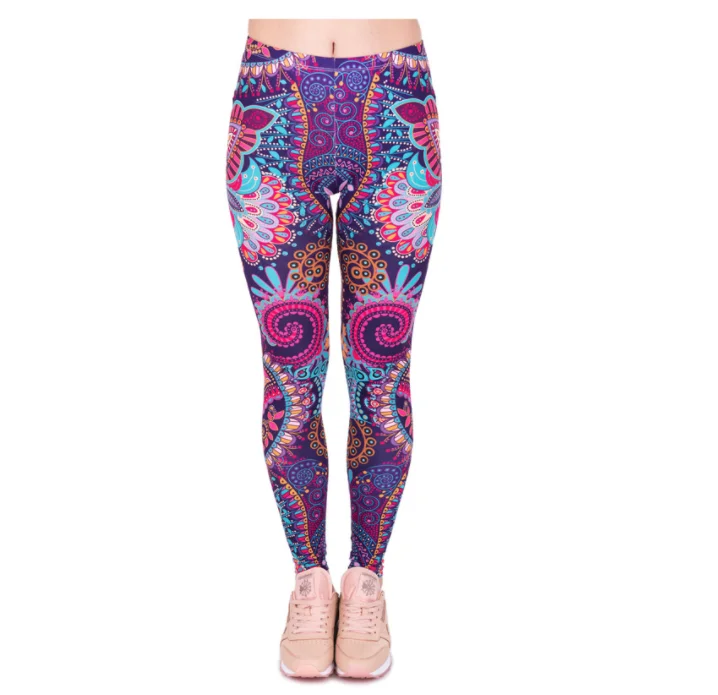 Leggings de sport de Noël pour femmes, collants d'impression 3D, pantalons de yoga, salle de sport, sans couture pour dames, ATIONS Insy, Sexy ATIONS Ins