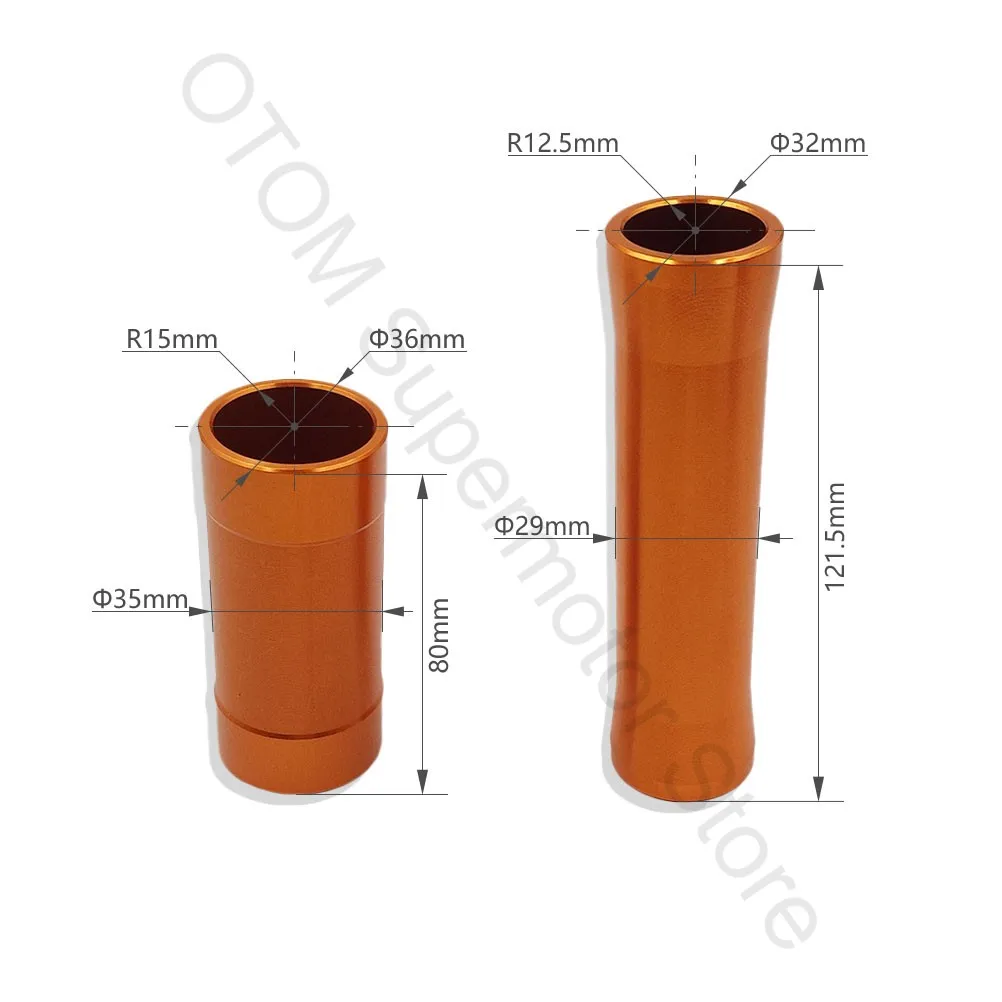 For KTM HUSQVARNA Motorcycle Front Rear Wheel Hub Liner Tube Distance Collar Bearing Spacer Bushing SX SXF XC XCF EXC FC FE TC