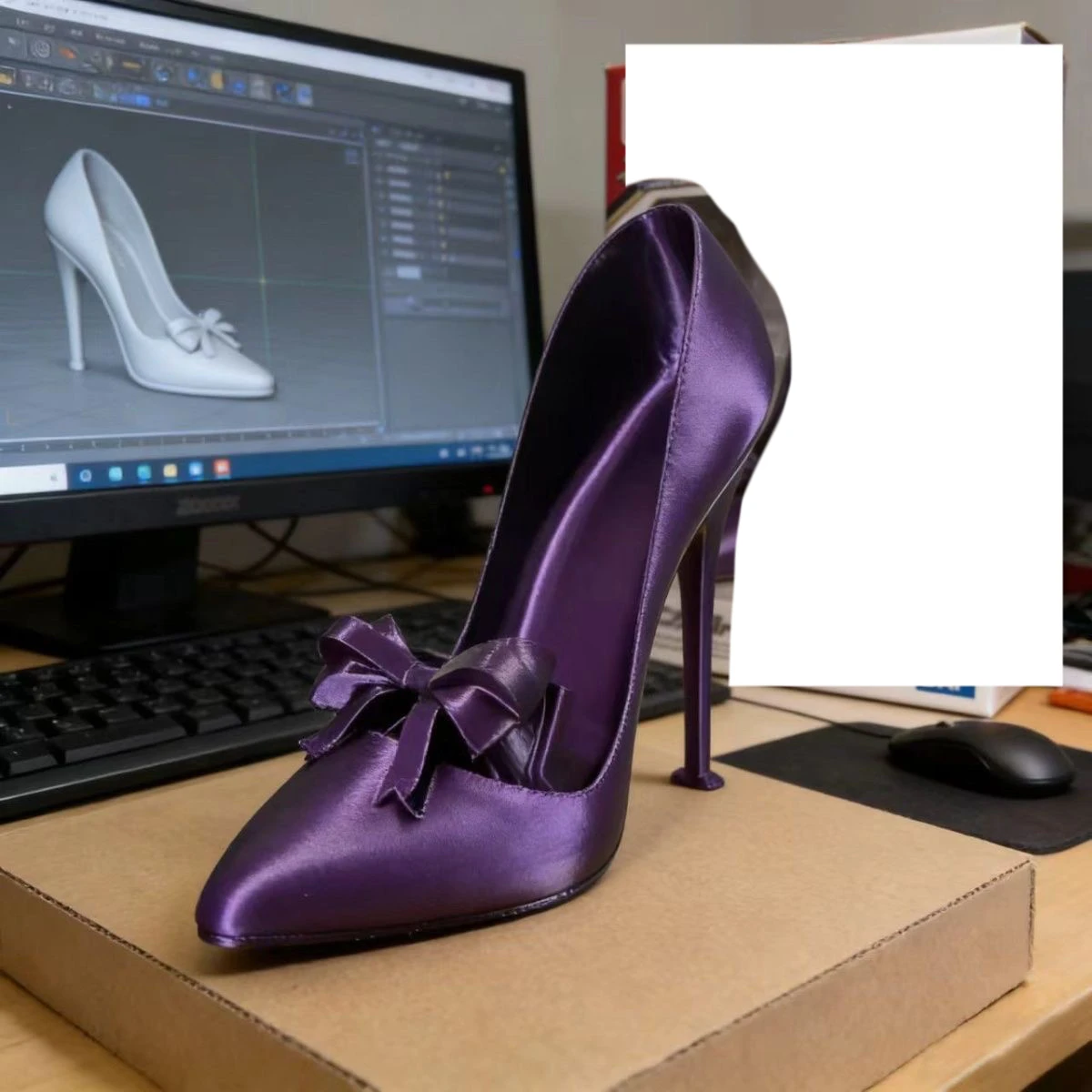 Creative High Heel Phone Stand Funny Lazy Phone Holder Desktop Decor Model