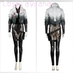 Game Punk 2077 Cosplay Song So Mi Cosplay Costume Song So Mi Fashion Jacket Jumpsuits Full Set Disguise Outfits Role Play Suit
