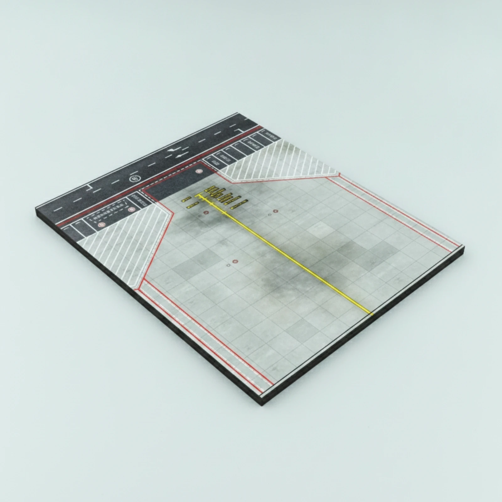 Airport Display Base 1:400 Scale Diorama Base Apron Display Board Miniature Terrain Platform Pre-Assembled view 5