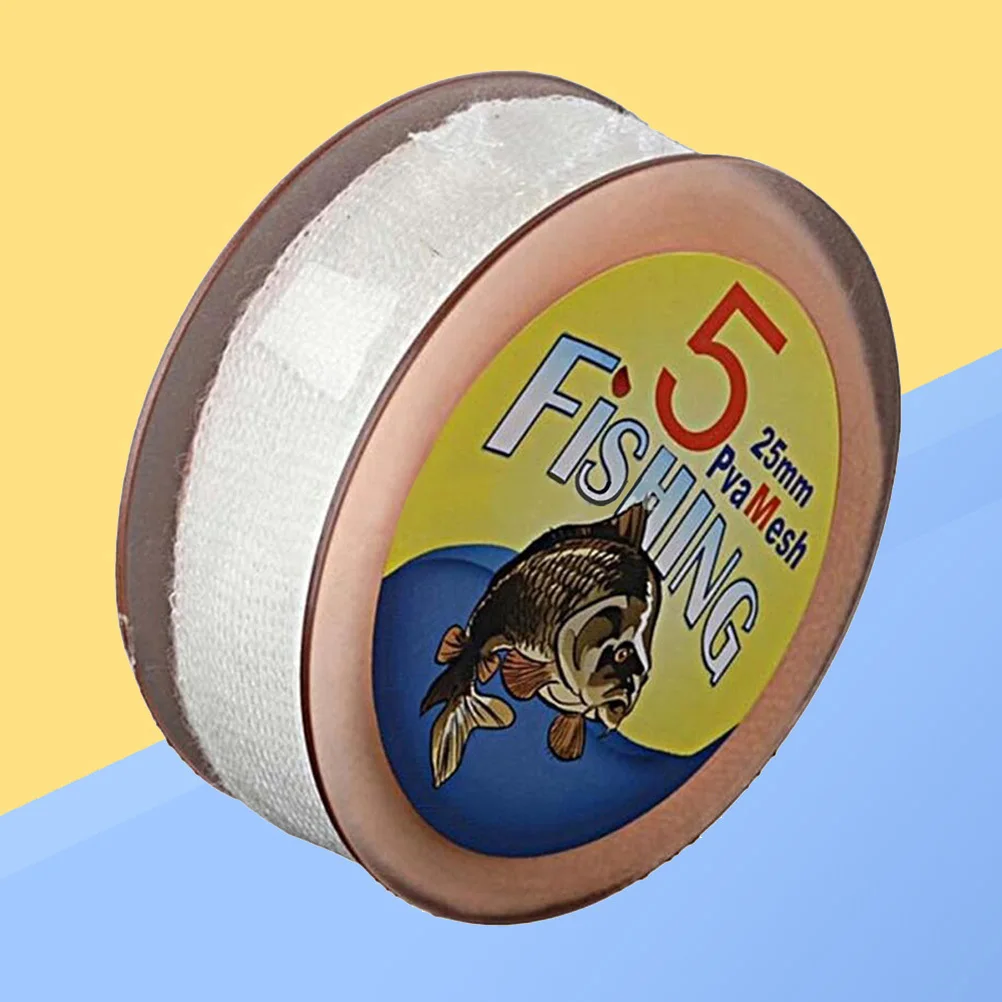 

5M Water Soluble Pva Mesh 25Mm Ultra Fine Fishing Net Dissolves Quickly in Cold Water Bait Refill Bag for Carp Rig