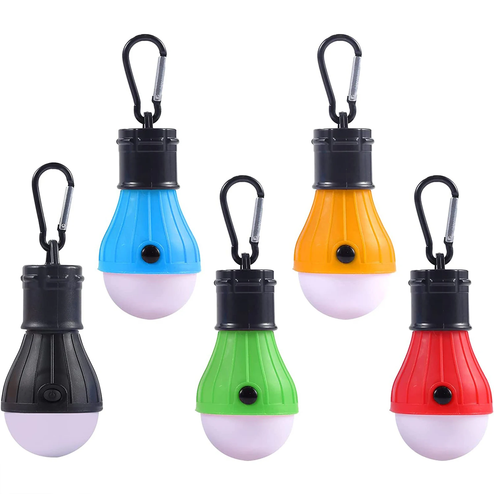 5 Packs Camping Light Bulb Portable LED Camping Light Multi-functional Tent Lamp Waterproof Outdoor Night Light Emergency Lamp