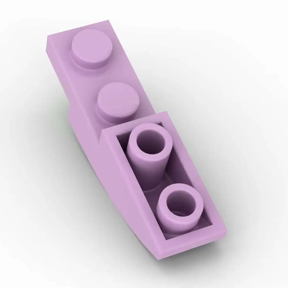 MOC 10PCS 13547 Curved 4x1 Inverted Building Block Reverse Slope Surface Suitable Brick Toys Adults Boys Girls Holiday Fun Gifts