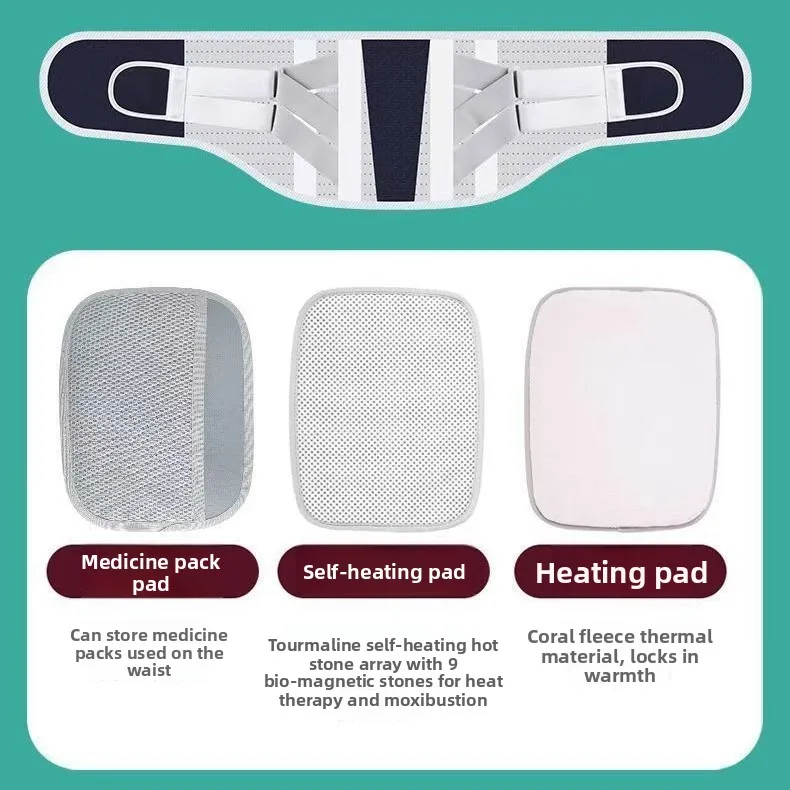 Medical Waist Belt, Lumbar Disc Protruding Protective Gear, Lumbar Muscle Strain, Steel Plate Waist Protection