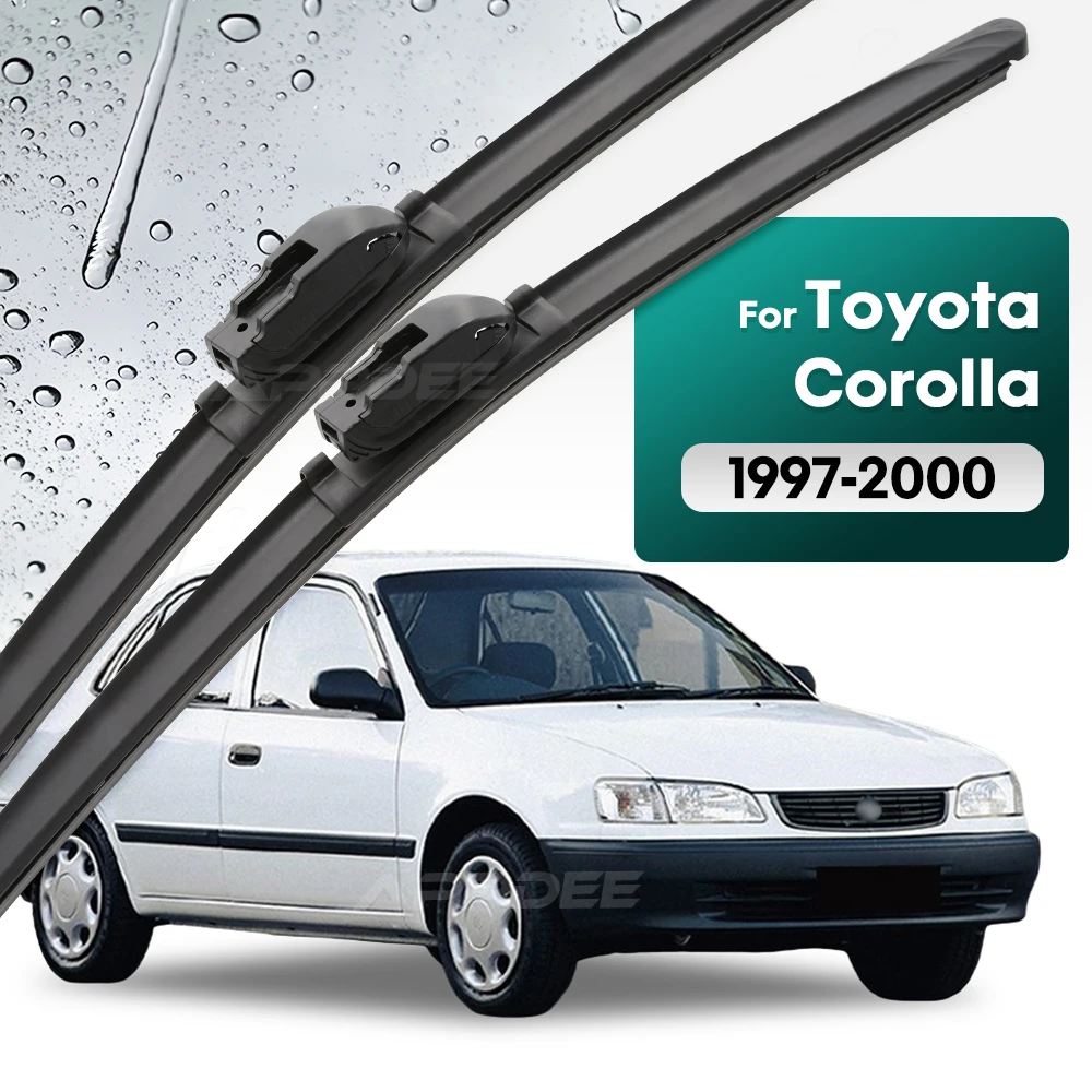 

Комплект щеток переднего стеклоочистителя из силикона и резины для Toyota Corolla E110 110 1997-2000, щетка для лобового стекла 20 "+ 18"