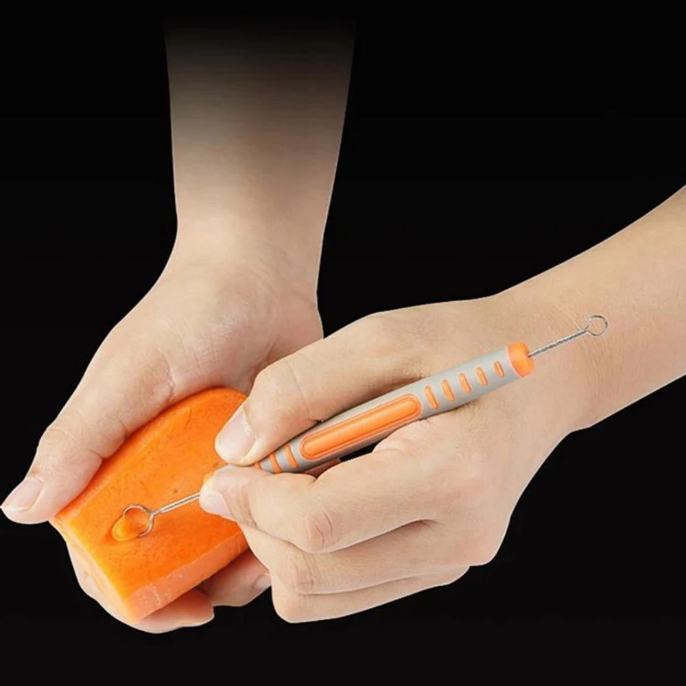 Double-Ended Clay Carving Knife – Precision Sculpting Tool with Plastic Handle for DIY & Fine Detailing LK-AA176