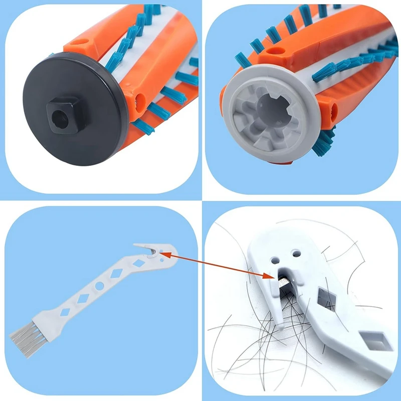 【مشعبية】عبوة واحدة من أسطوانة الفرشاة للمكنسة الكهربائية اللاسلكية Black + Decker BSV2020، BSV2020P، BSV2020G Powerseries Extreme Cordless Stick