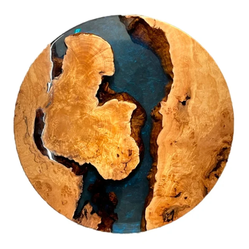 

High quality luxury resin wood grain wall art home decoration pendant