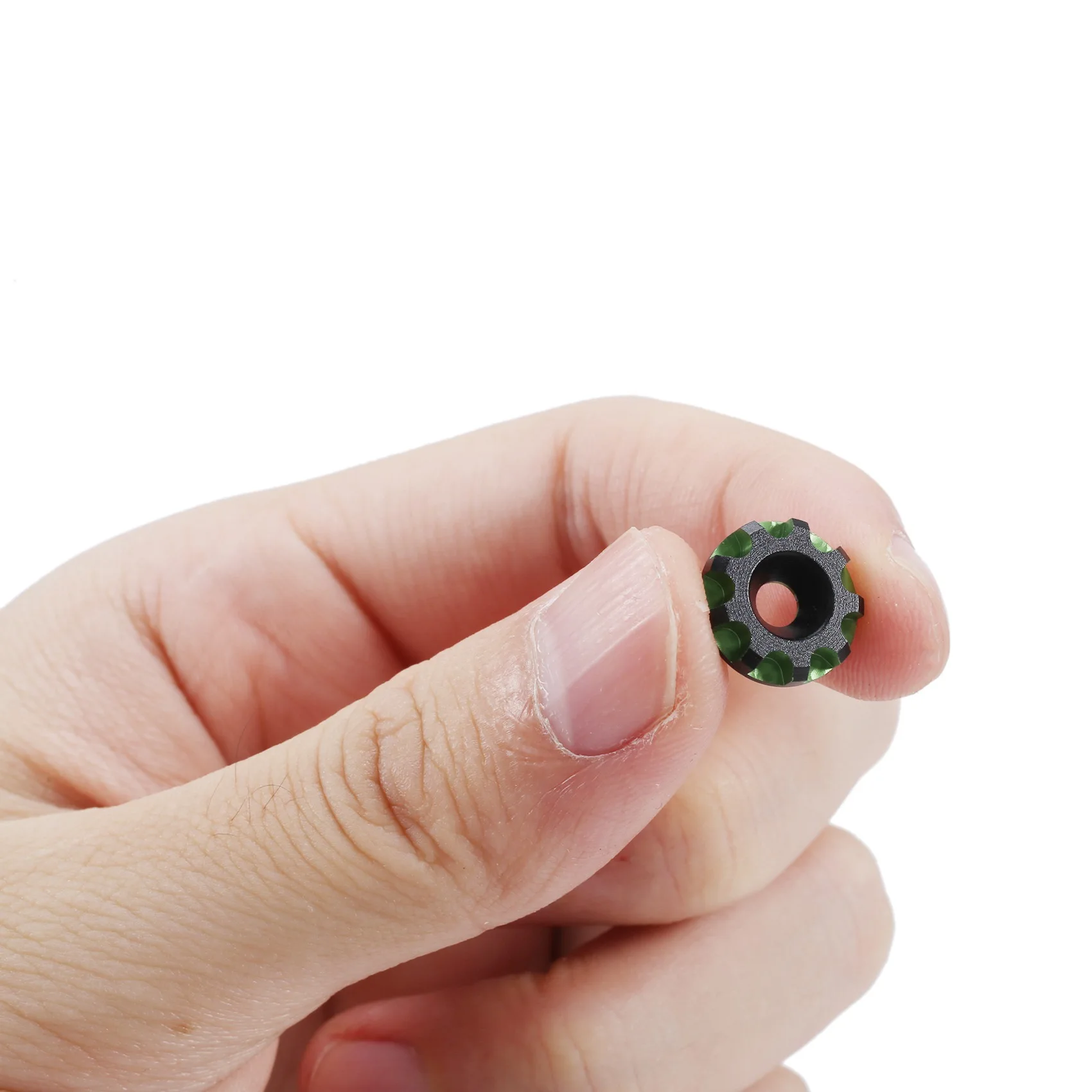 Pro 4 Stuks Metalen Staart Vleugel M3 Verzonken Schroeven Ringen 11.6Mm Voor 1/10 Schaal Off Road Buggy Monster Truck RC Drift Auto