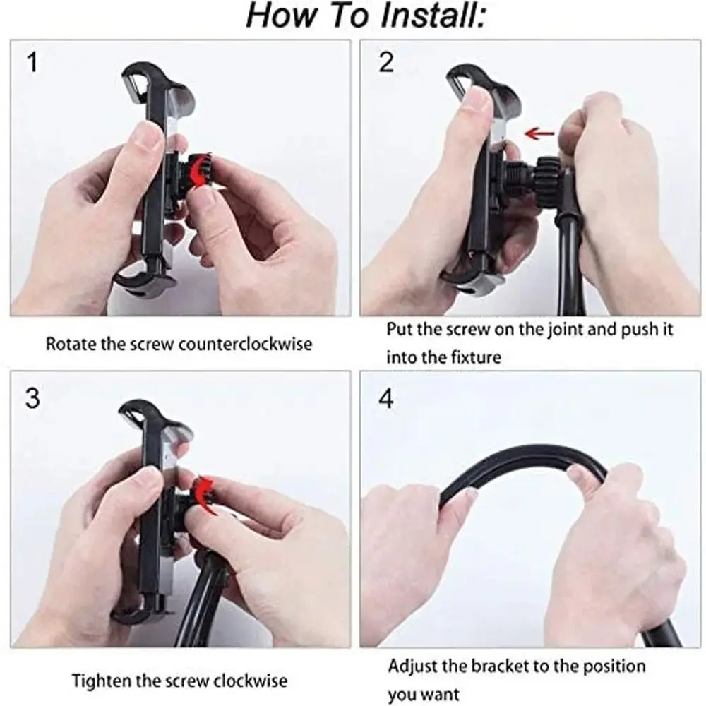 Supporto per telefono cellulare con collo appeso al collo Supporto per tablet con collana multifunzionale girevole a 360° flessibile universale per iPhone//