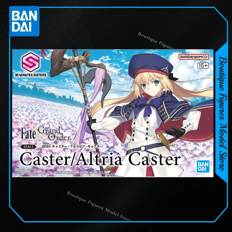 

Оригинальная фигурка Bandai 30MS FATE GRAND ORDER CASTER ALTRIA, аниме-фигурки, игрушки, подарок для детей, сборная модель, украшение