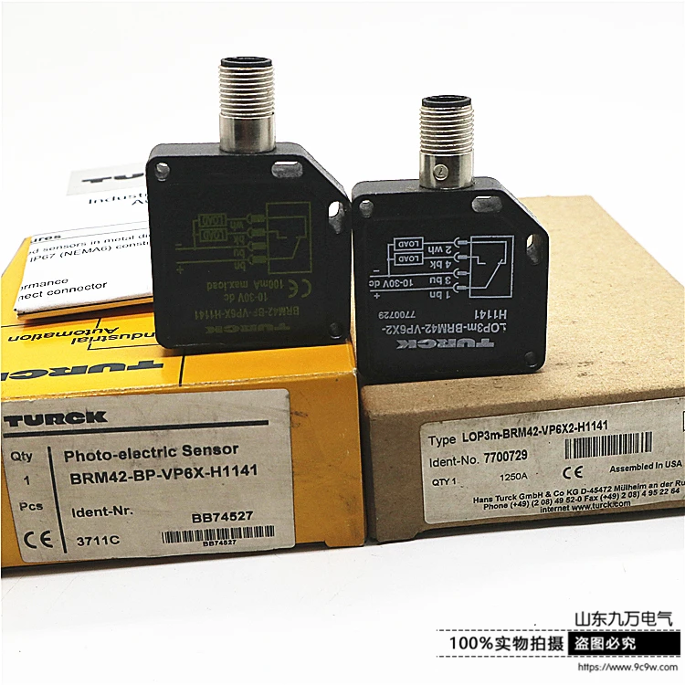 

Turck sensor BRM42-BP-VP6X-H1141 photoelectric LOPR8m-BT30-VNP6X2-H1151