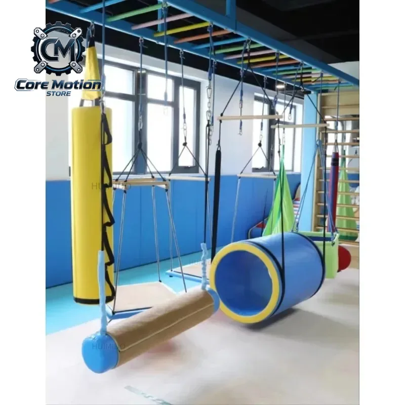 Children's sensory coordination ability pull-up swing