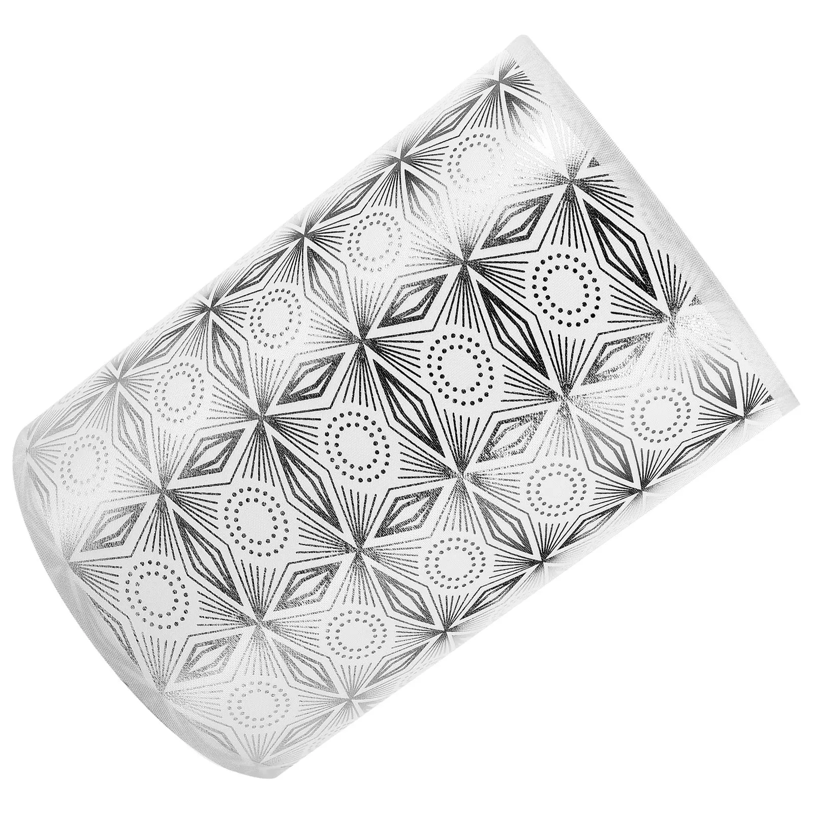 Fabric Lamp Shade Iron Cloth Material Anti-Glare Floor Lamp Lampshade Decorative Printed Pattern Soft Lighting for Home Hotel