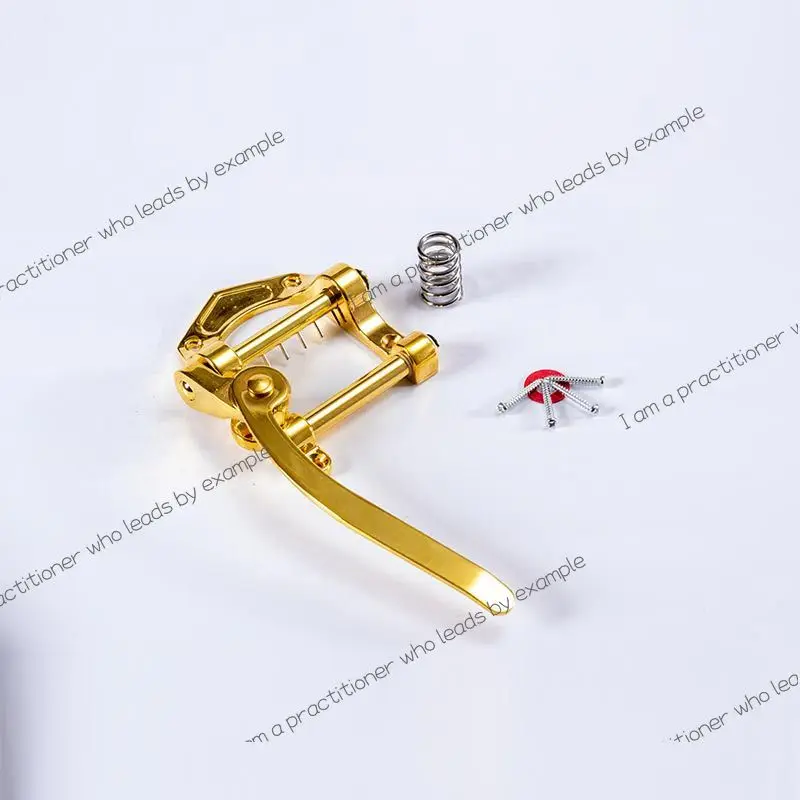 Zinc alloy electric guitar small rocker handle single wholesale guitar accessories guitar clip handle pull string plate