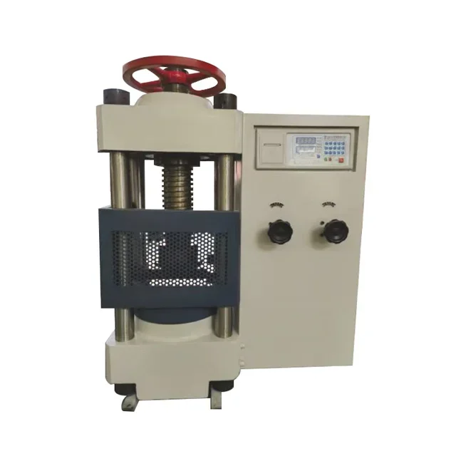 YE-2000C اختبار القوة الضاغطة لمكونات الخرسانة أنابيب الأكوام الرافعات الهيدروليكية وآلة اختبار مواد البناء