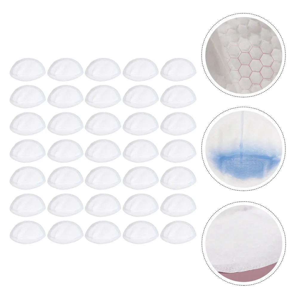 

100Pcs Disposable Nursing Breast Pads Ultra Thin Leak Proof Absorbent Breastfeeding Pads for Moms Comfortable Dry Stay Fresh