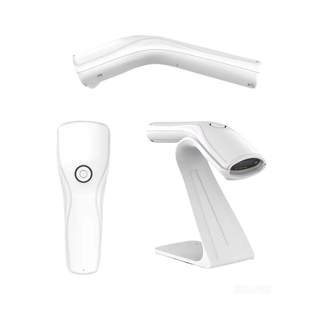 2D Barcode Scanner Bluetooth Wireless and USB Wired Handheld Automatic Sensing QR Code Bar Code Reader PDF417 for POS