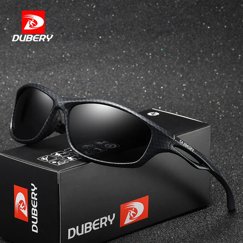 DUBERY Brand Design Men's Glasses Polarized Sunglasses for Sport Driving Shades Retro Male Glasses For Women Summer Goggle UV400