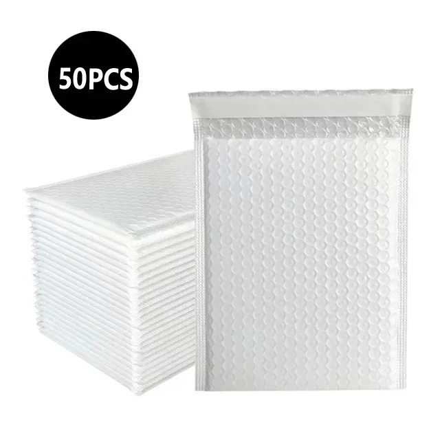 50 stuks leveringspakket bubble bag, zakelijke benodigdheden enveloppen verzendpakketten mailer envelop verpakking bubble bag