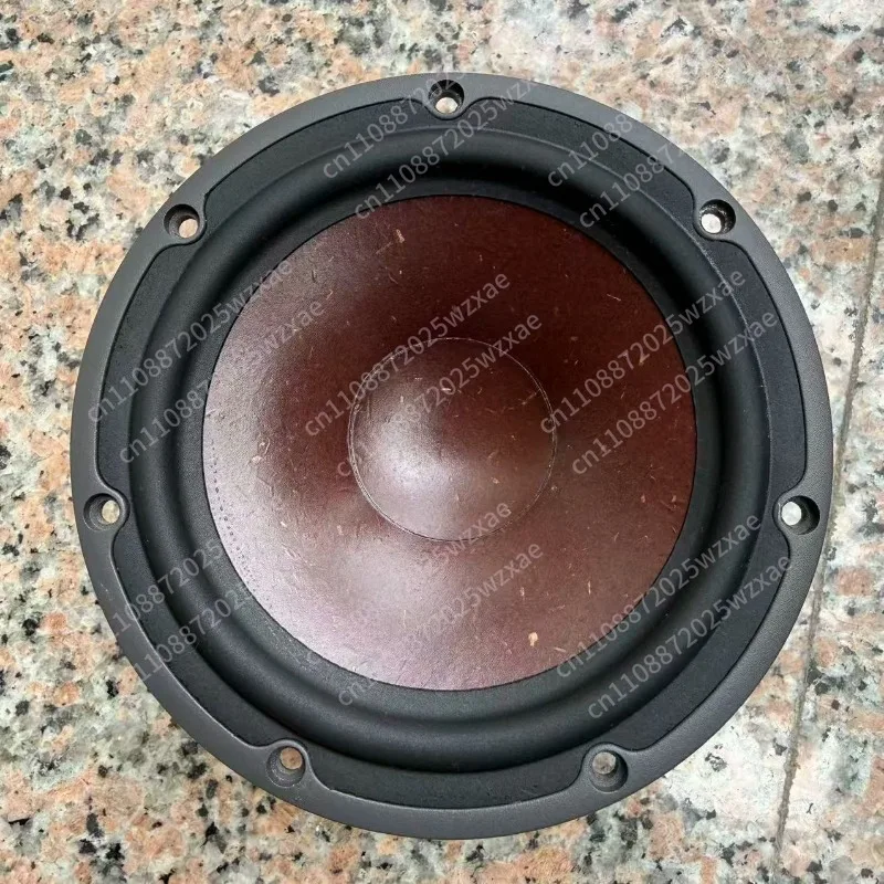 6.5-Inch aluminum frame double magnetic wooden paddle basin long stroke medium bass speaker one price