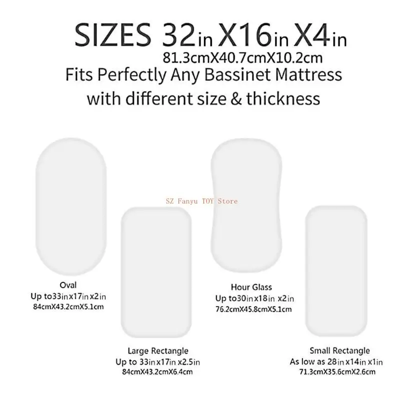 96GC الطفل ملاءة سرير لحديثي الولادة حشية متغيرة كم لينة ومريحة المجهزة ملاءات حمالات غطاء مرتبة #6