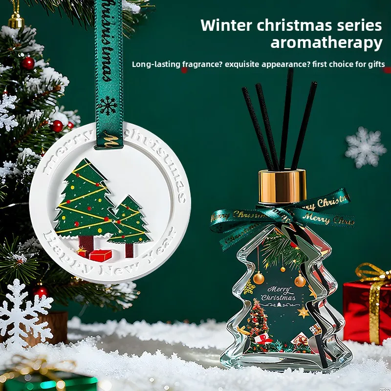 Christmas car pendants, scented plaster sheets, car Christmas trees, indoor incense, wardrobe fragrances, Christmas gifts
