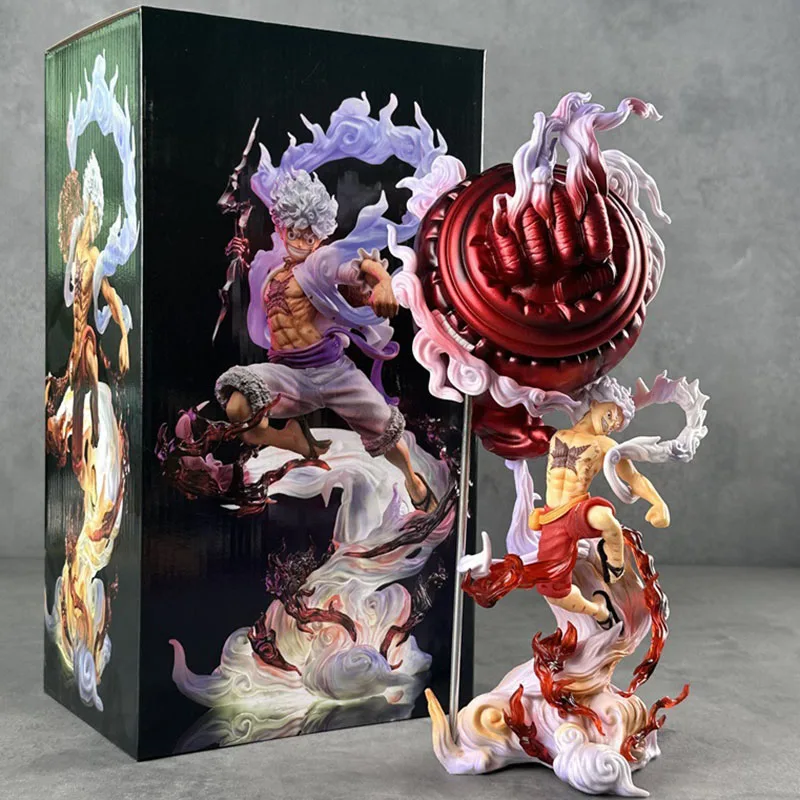 

31cm Nika Luffy Model One Piece Action Figure Anime One Pieces GK Statue Manga Figurine PVC Collectible Doll Gift for Children