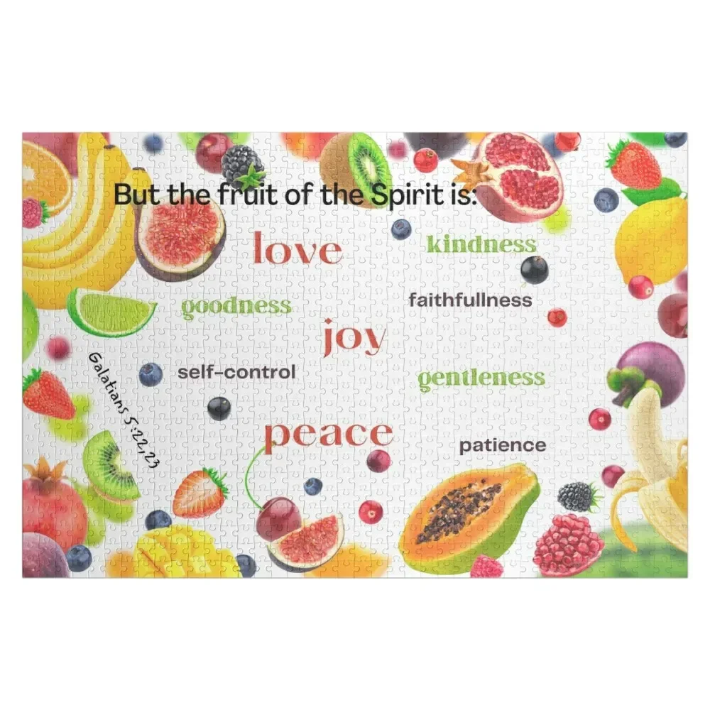 Fruit of the Spirit Jigsaw Puzzle Custom Photo Christmas Gifts Customizable Gift Puzzle