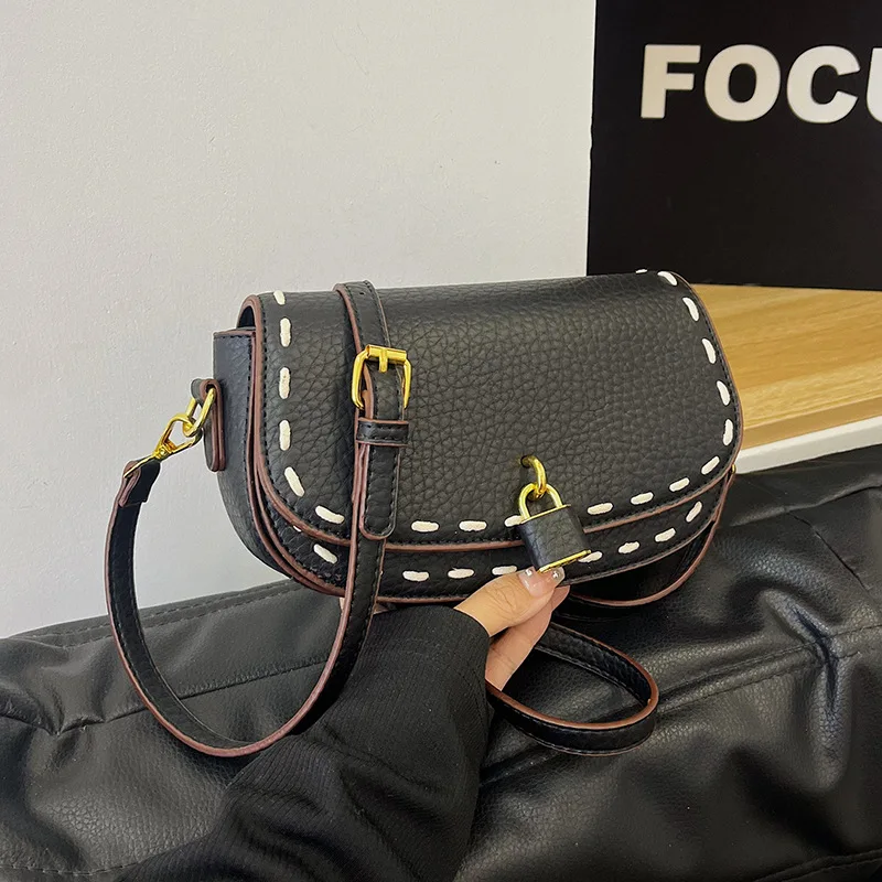 

Новая роскошная сумка — текстурированная квадратная сумка через плечо, небольшая сумочка через плечо с тиснением премиум-класса, универсальная для работы и повседневного использования